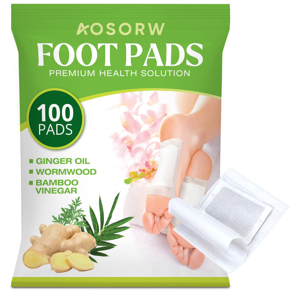 AOSORW front packaging showing 100 pads and adhesive sheets, easy supply