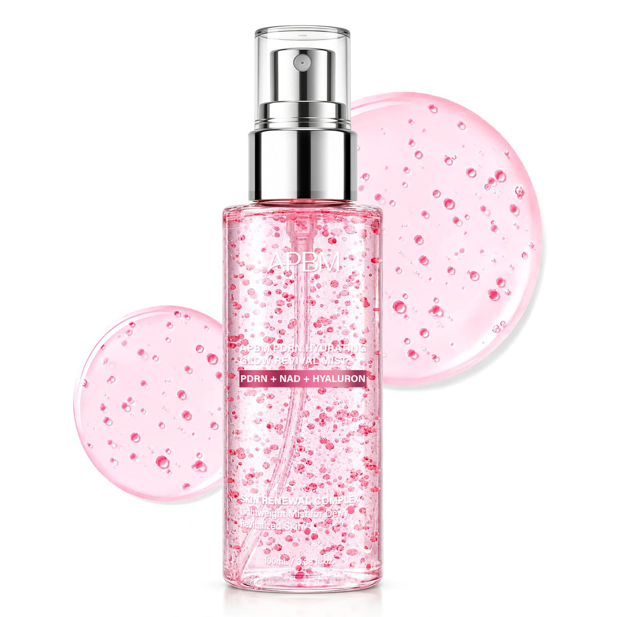 APBM front bottle shot showing packaging and hydrating mist benefits