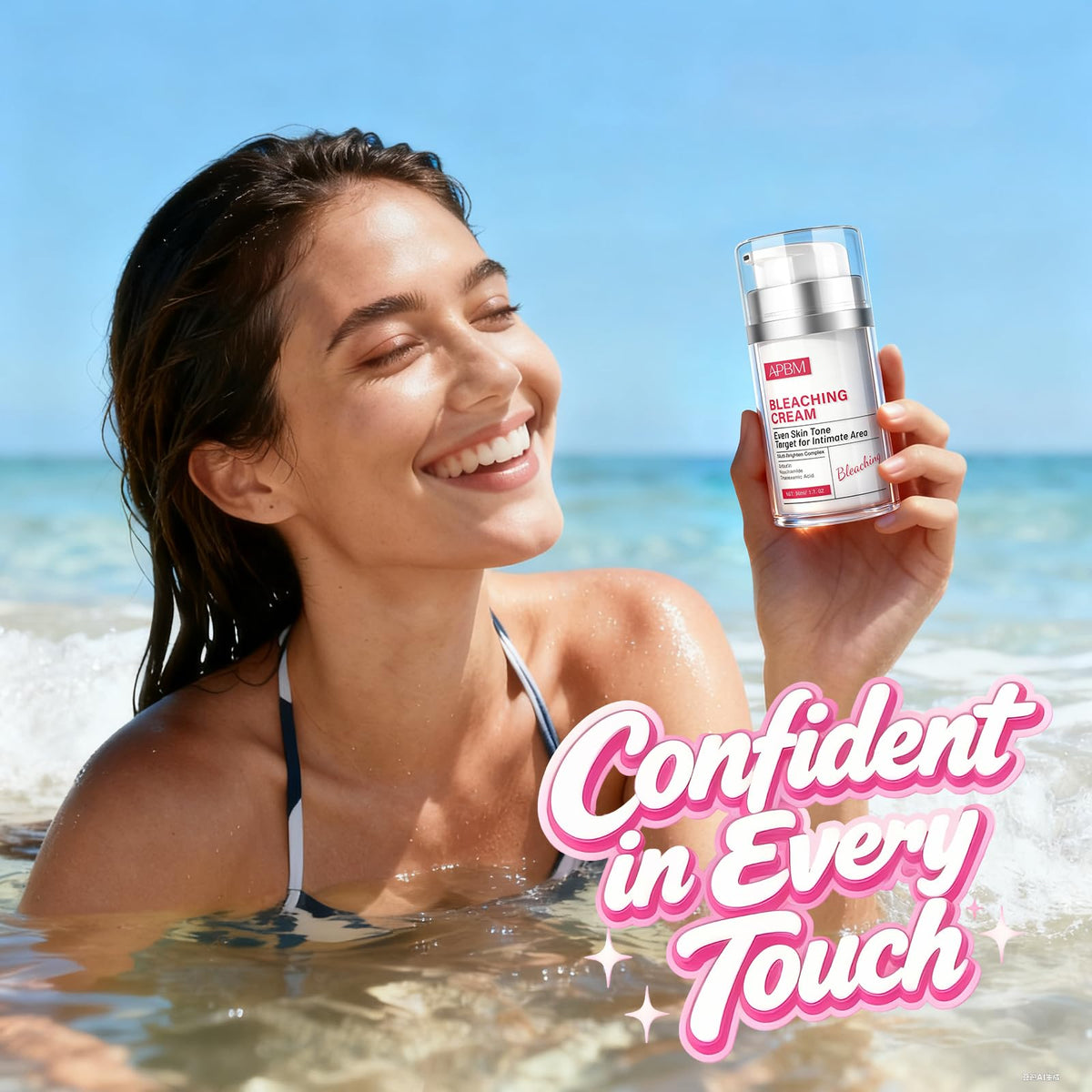 APBM ingredient visual with niacinamide and arbutin focus