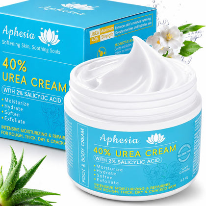 Aphesia front packaging showing tube and product name with clear benefit