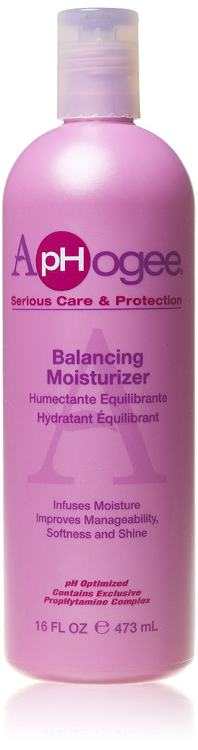 Aphogee Balancing Moisturizer front jar showing label and 16-ounce size for value
