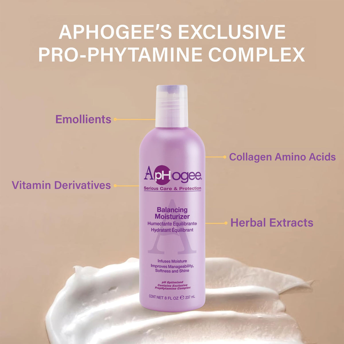 Aphogee before and after hair showing reduced breakage and improved smoothness