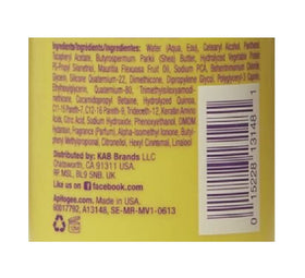 Aphogee Curlific in use on curly hair during styling to detangle and boost curl definition