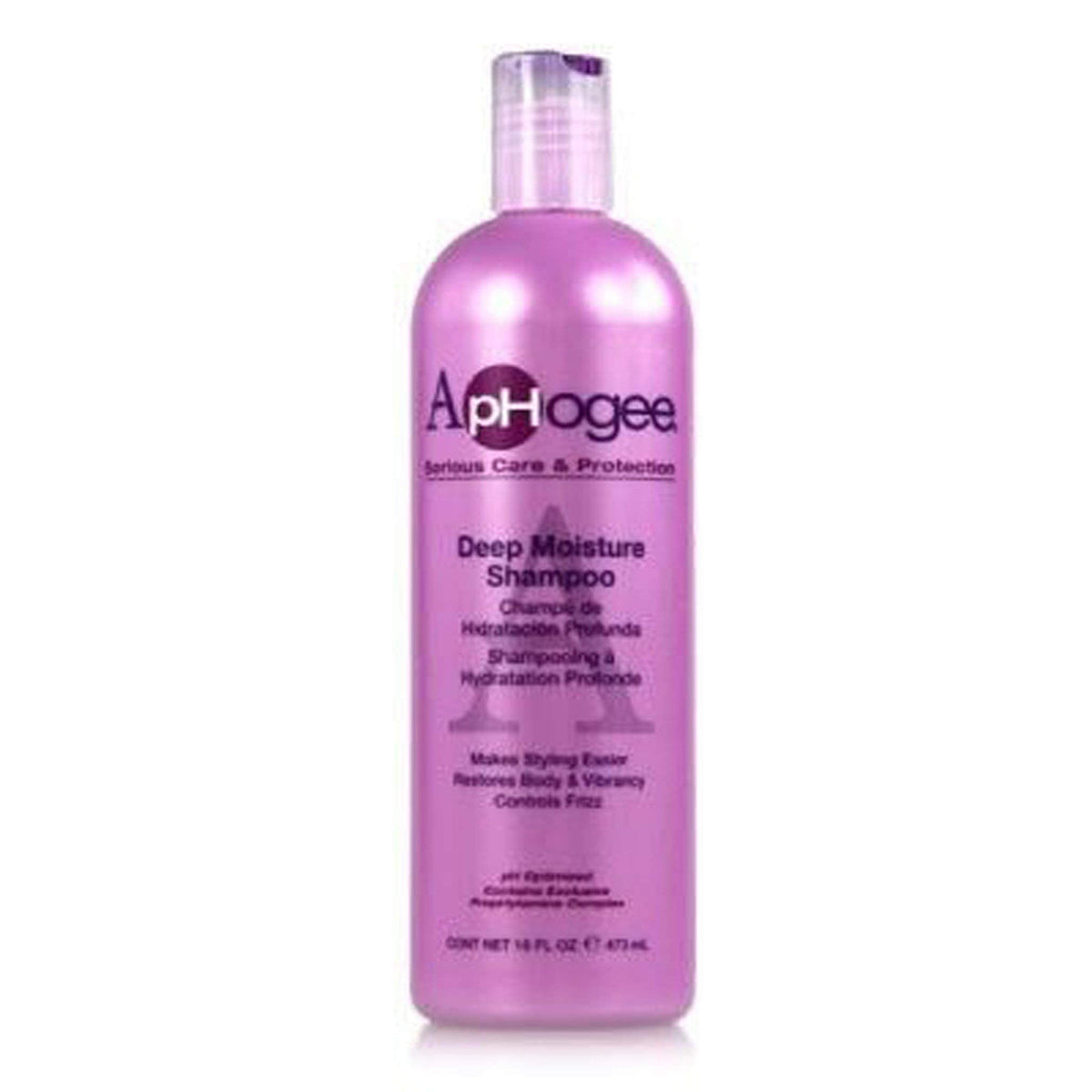 Aphogee shampoo lather close-up demonstrating rich moisturizing foam