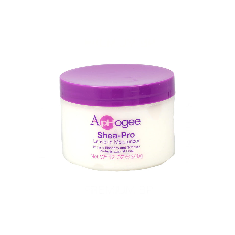 Aphogee Shea Pro front packaging shows label and lightweight moisturizer benefit
