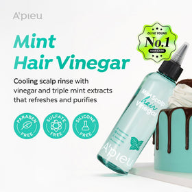 A'PIEU back label close-up showing ingredients and usage benefits
