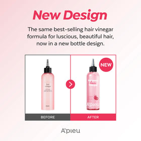 Eco-friendly packaging graphic for A'PIEU refill highlighting reduced plastic