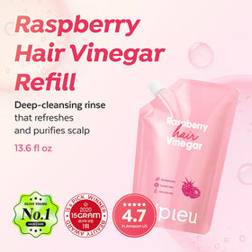 A'PIEU refill pouch back label detailing ingredients and usage benefits