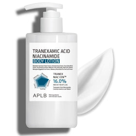 APLB front packaging showing bottle and label, conveys clean skincare benefits