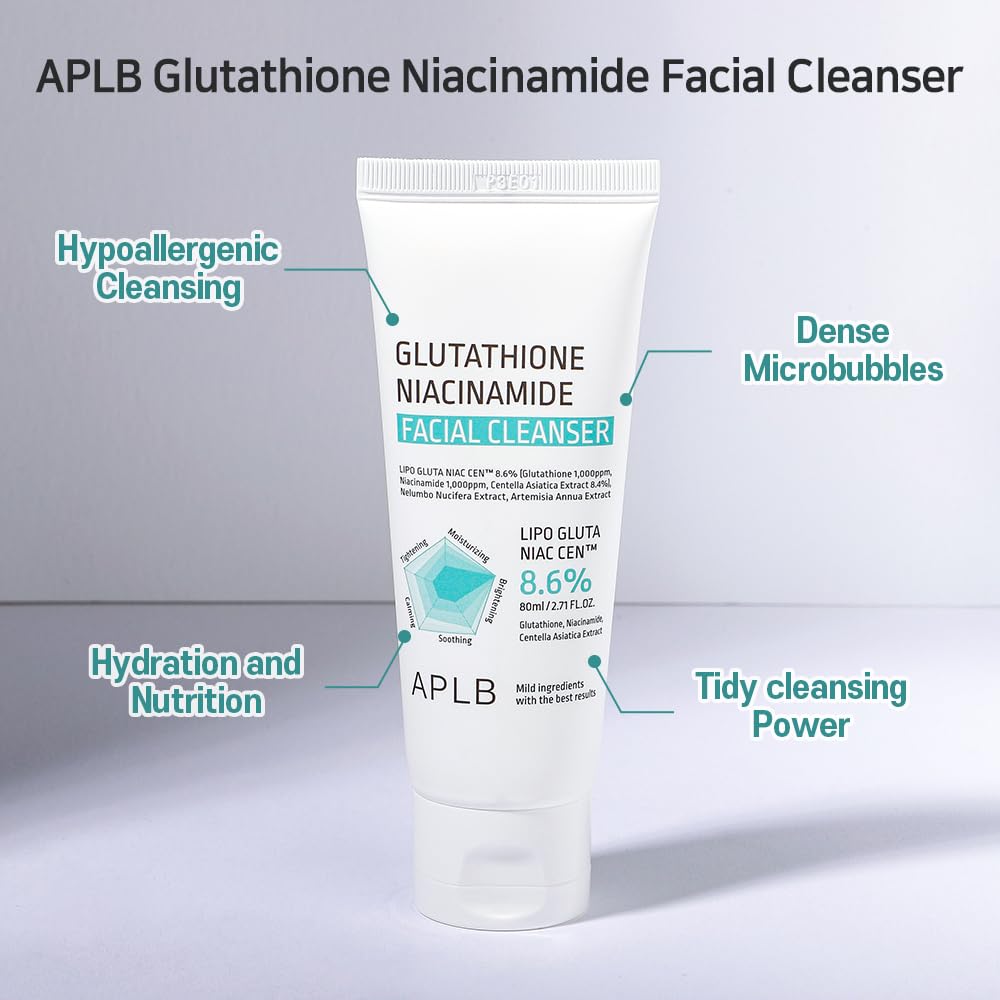 APLB foam applied on skin showing cleansing action and soft finish