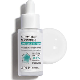 APLB front packaging ampoule bottle showcasing premium label and size benefit