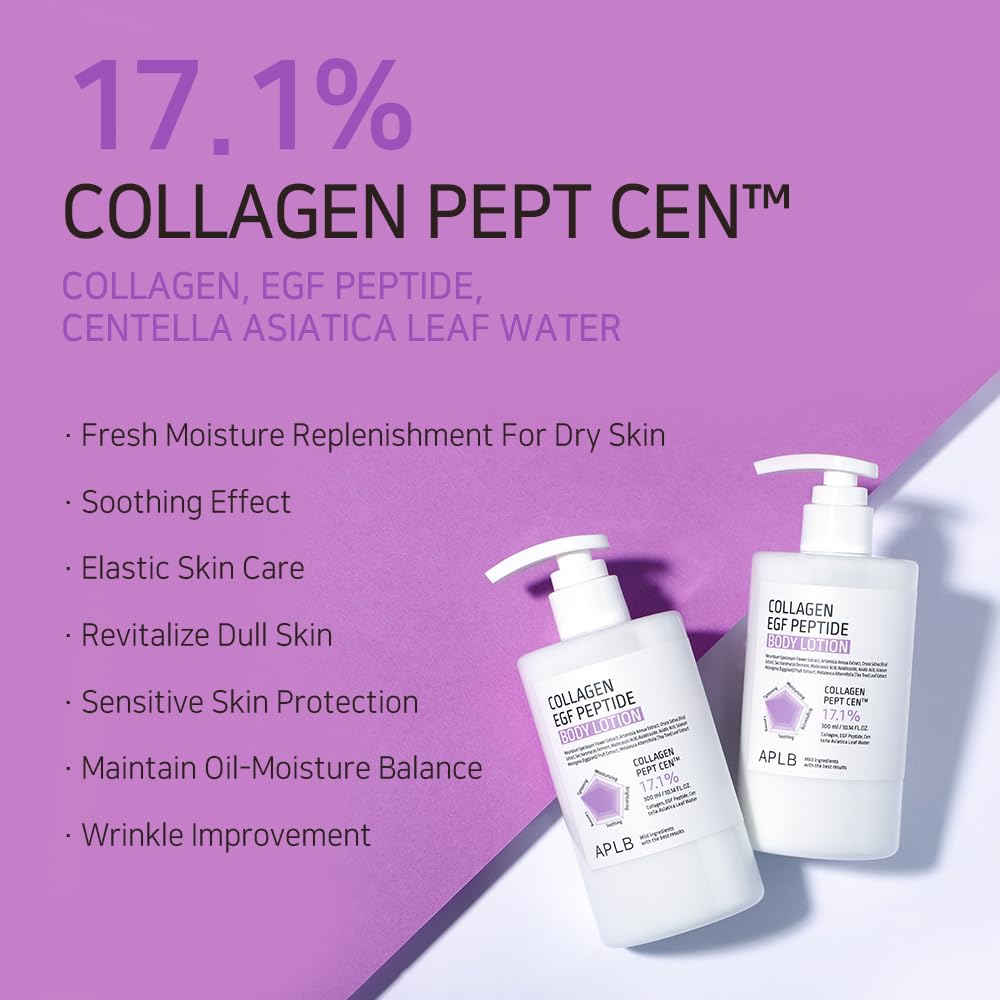 APLB ingredient label highlighting Centella 3x Complex and collagen