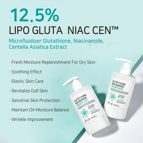 APLB pump dispensing lotion to demonstrate easy, mess-free use