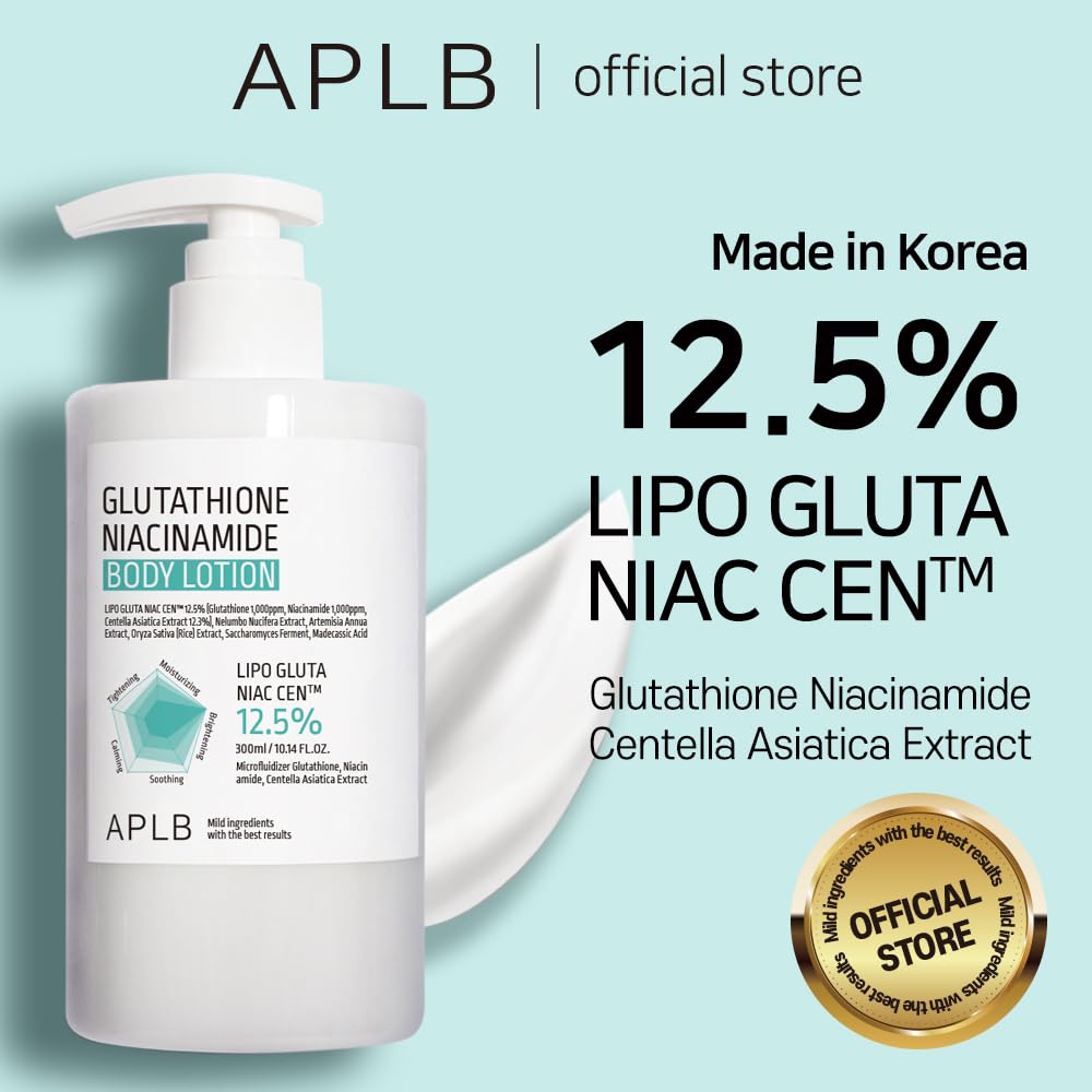 APLB lotion texture close-up highlighting lightweight moisturizing finish
