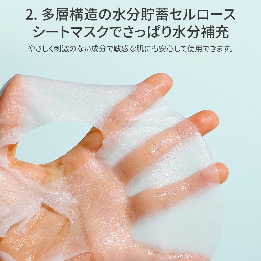 APLB mask in hand to show size and single-use portion practicality