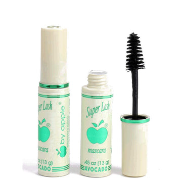 APPLE MASCARA front packaging showing the 3-pack and avocado tint benefit
