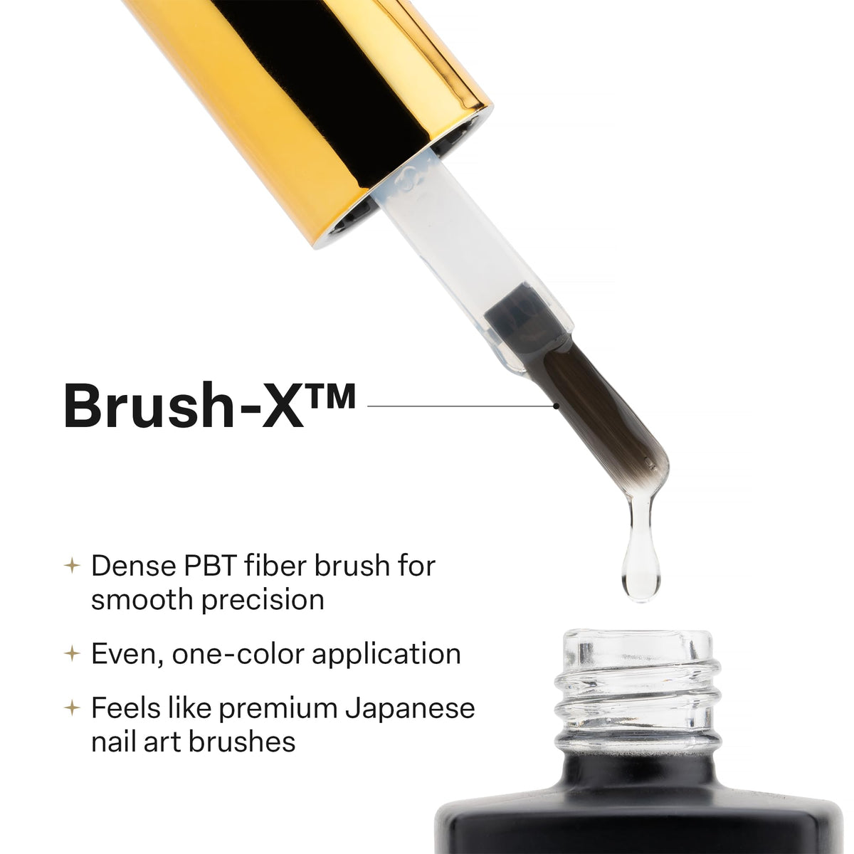 APRÉS texture close-up of matte film highlighting smooth self-leveling finish