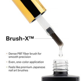 APRÉS texture close-up of matte film highlighting smooth self-leveling finish