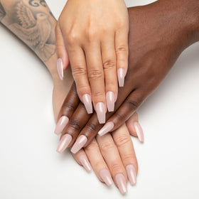 APRÉS application swatch showing Fairy Wings coverage and opacity