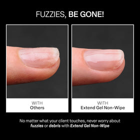 APRÉS gel texture close-up demonstrating medium viscosity for smooth spread