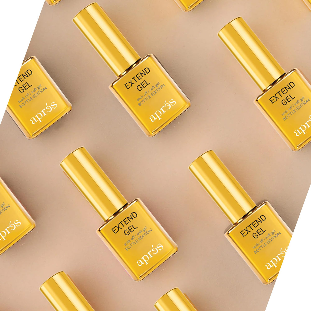 APRÉS gel texture droplet detail highlighting smooth flow and easy leveling