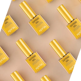 APRÉS gel texture droplet detail highlighting smooth flow and easy leveling