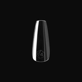 APRÉS tip being applied to a nail demonstrating quick professional finish
