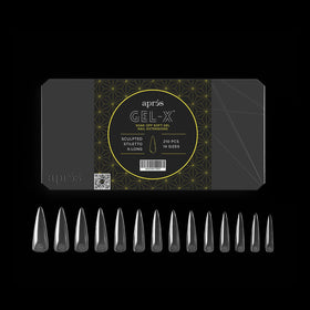 APRÉS box front view showcasing 280 Gel-X tips and brand benefits