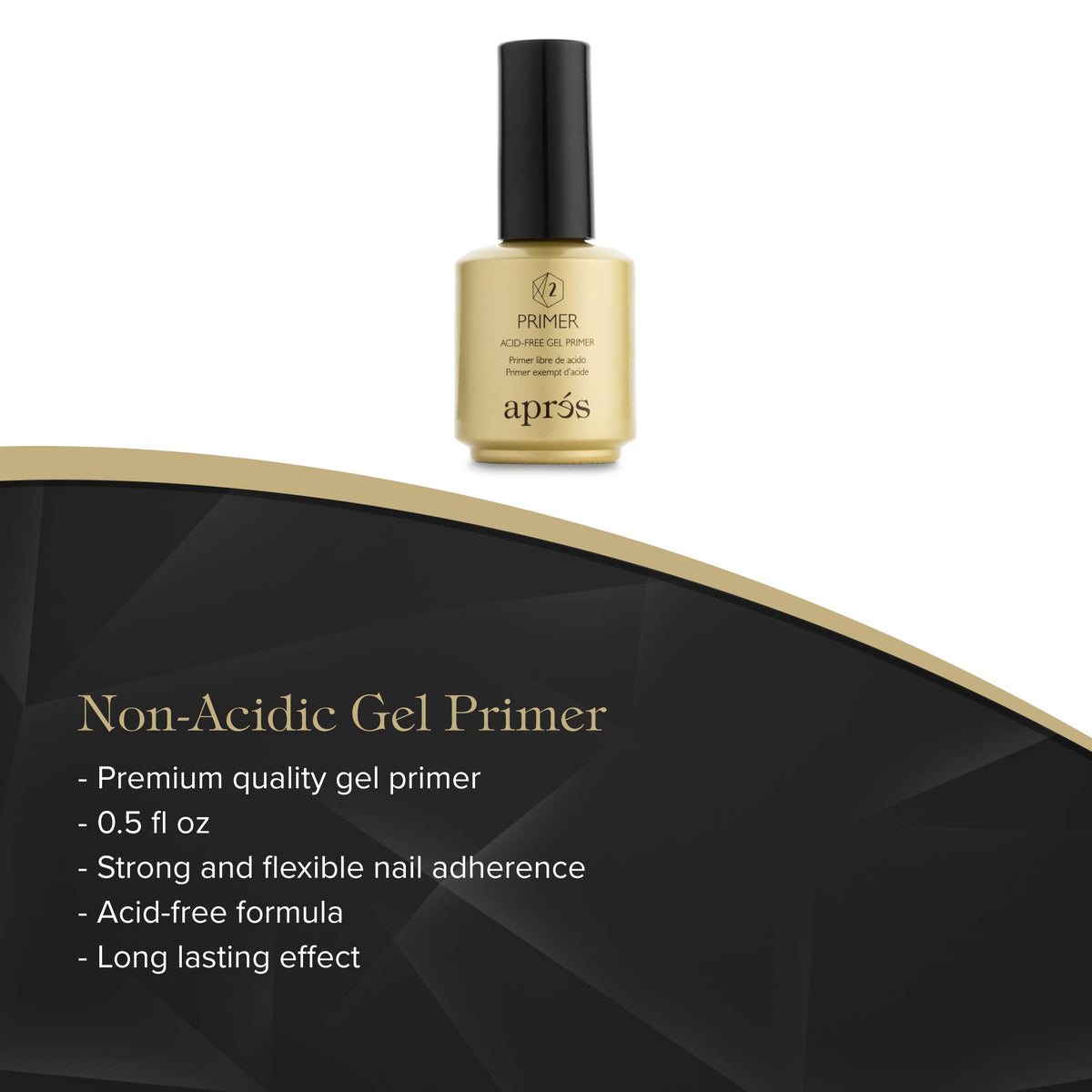 APRÉS Extend gel texture close-up showing smooth consistency for easy shaping