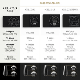 APRÉS detailed view of thicker free edge for added strength and chip resistance