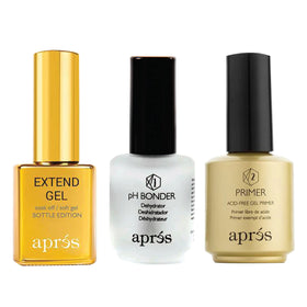 APRÉS kit front packaging displayed, professional system for reliable adhesion