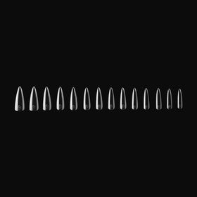 APRÉS natural versus sculpted stiletto tips comparison to pick desired profile