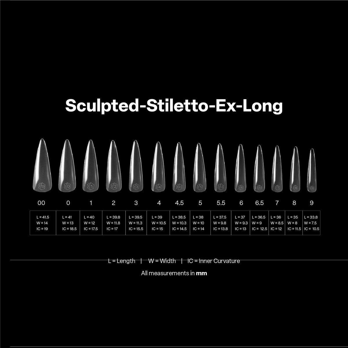 APRÉS comparison of Natural and Sculpted lines showing shape options