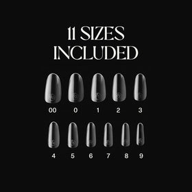 APRÉS closeup of organized tip sizes demonstrating quick size selection benefit