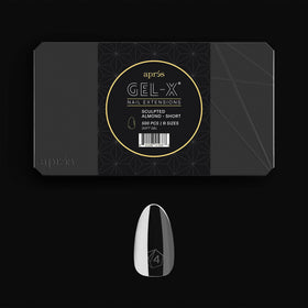 APRÉS box front packaging showing 500 Gel-X tips and benefits