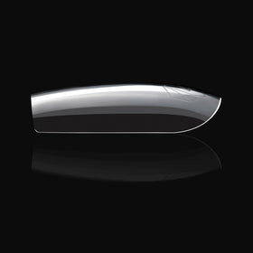 APRÉS macro texture of tip interior showing smooth surface for strong bond