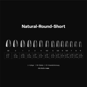 APRÉS spread of all 14 sizes including half sizes for precise fit