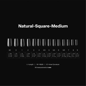 APRÉS size chart label display helping fast, accurate sizing