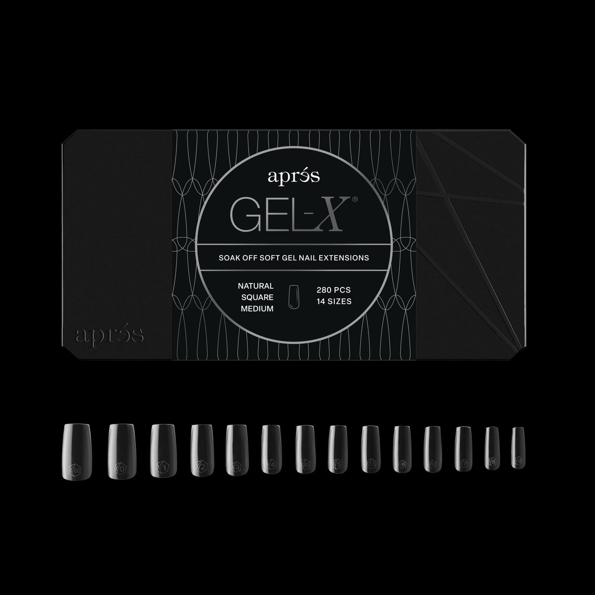 APRÉS front packaging showing 280-count box and benefits