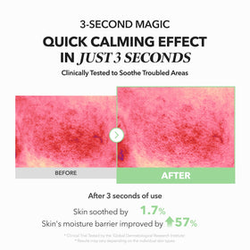 APRILSKIN watery serum texture pouring to show lightweight hydration