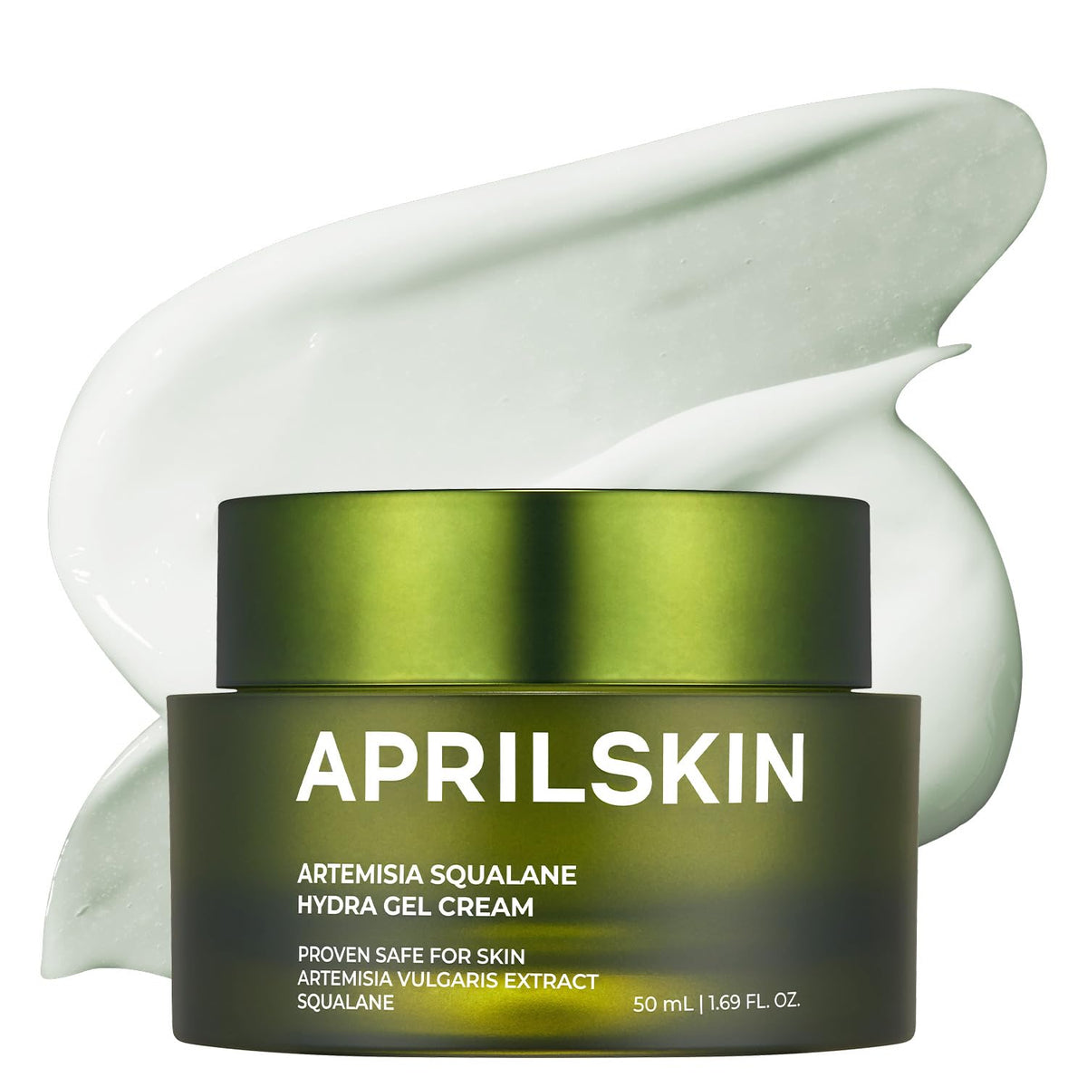 APRILSKIN front packaging showing 50ml gel cream and label benefits