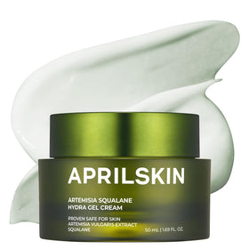 APRILSKIN front packaging showing 50ml gel cream and label benefits