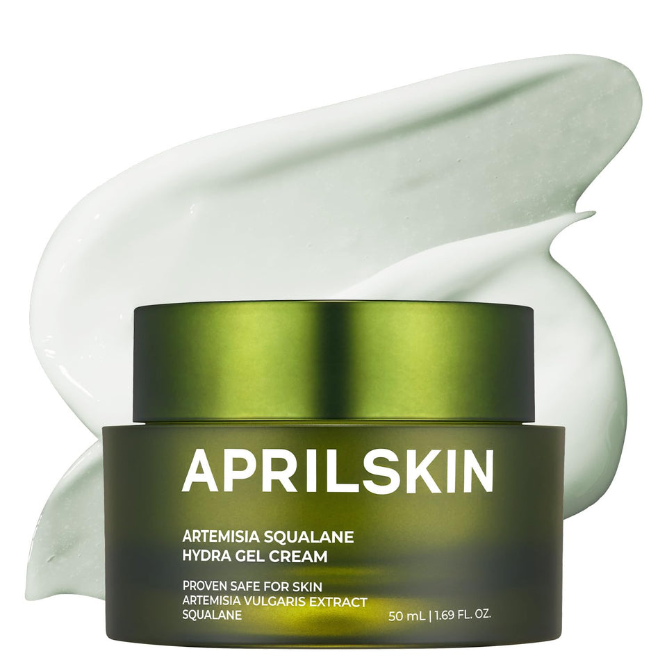 APRILSKIN front packaging showing 50ml gel cream and label benefits