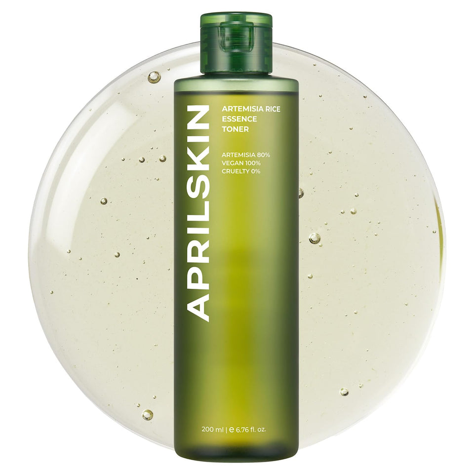 APRILSKIN bottle front view showing clean packaging and hydration benefits