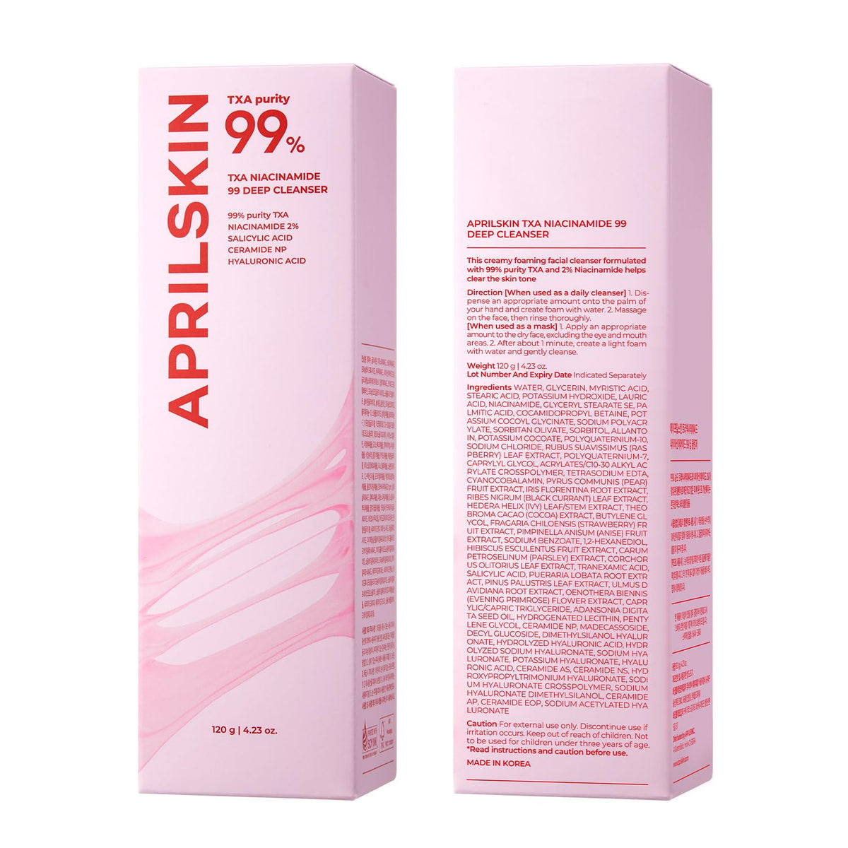 APRILSKIN lifestyle bathroom scene showing daily skincare routine benefit
