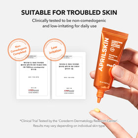 APRILSKIN illustrative before and after mark fading to show pigmentation benefit