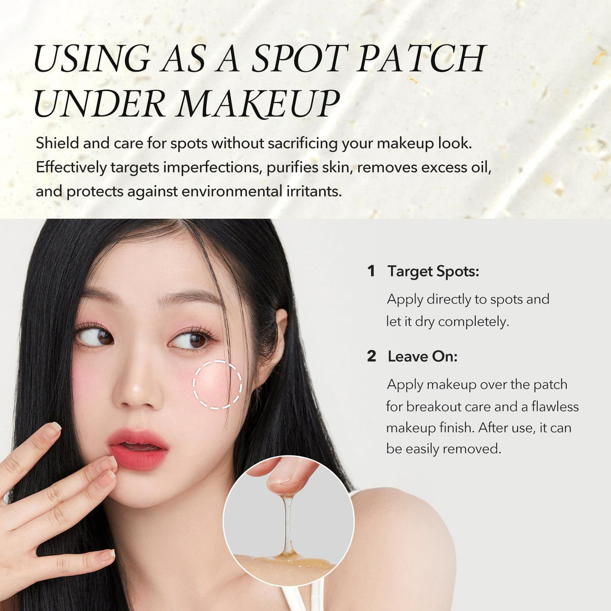 APRILSKIN on bathroom counter as part of a skincare routine