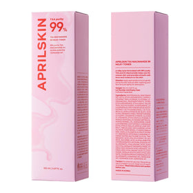 APRILSKIN before-and-after skin showing smoother glowing glass-skin benefit