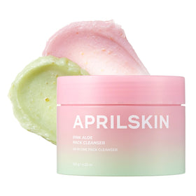 APRILSKIN front packaging showing cleanser and branding for clear identification