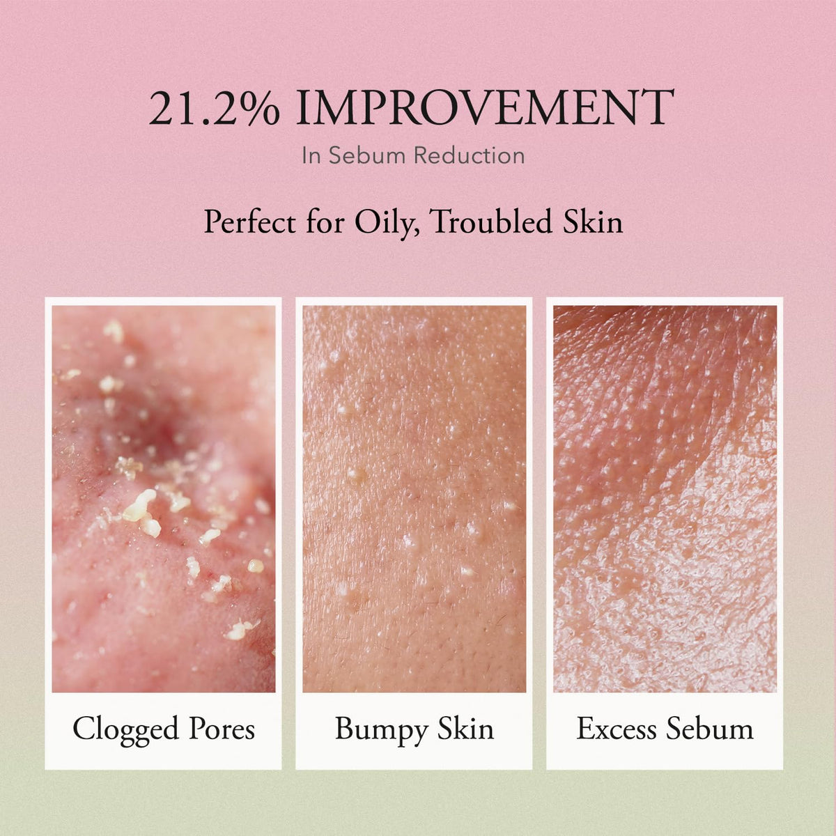 APRILSKIN bottle beside pink aloe ingredient to highlight soothing